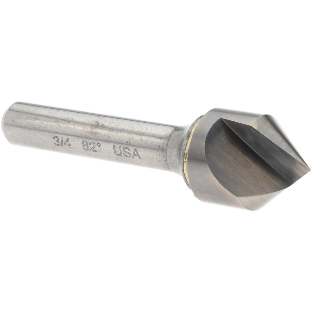 Titan USA Countersink: 3/4" Head Dia, 82.00 deg Included Angle, 1 Flute, Solid Carbide, Right Hand Cut - CS31148