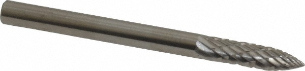 ProMax Chamfer Mill: 3/8" Dia, 3/8" Shank Dia, 60 deg, 4 Flute, Solid Carbide, Double End - 133-02420