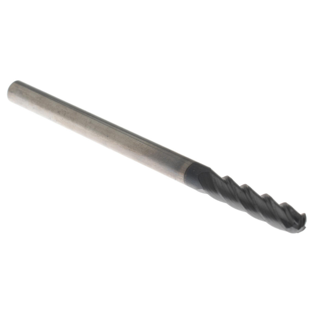 ProMax Chamfer Mill: 3/8" Dia, 3/8" Shank Dia, 60 deg, 4 Flute, Solid Carbide, Double End - 133-02420