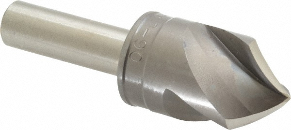 M.A. Ford® Countersink: 1" Head Dia, 90.00 deg Included Angle, 3 Flute, High-Speed Steel, Right Hand Cut - 92100003