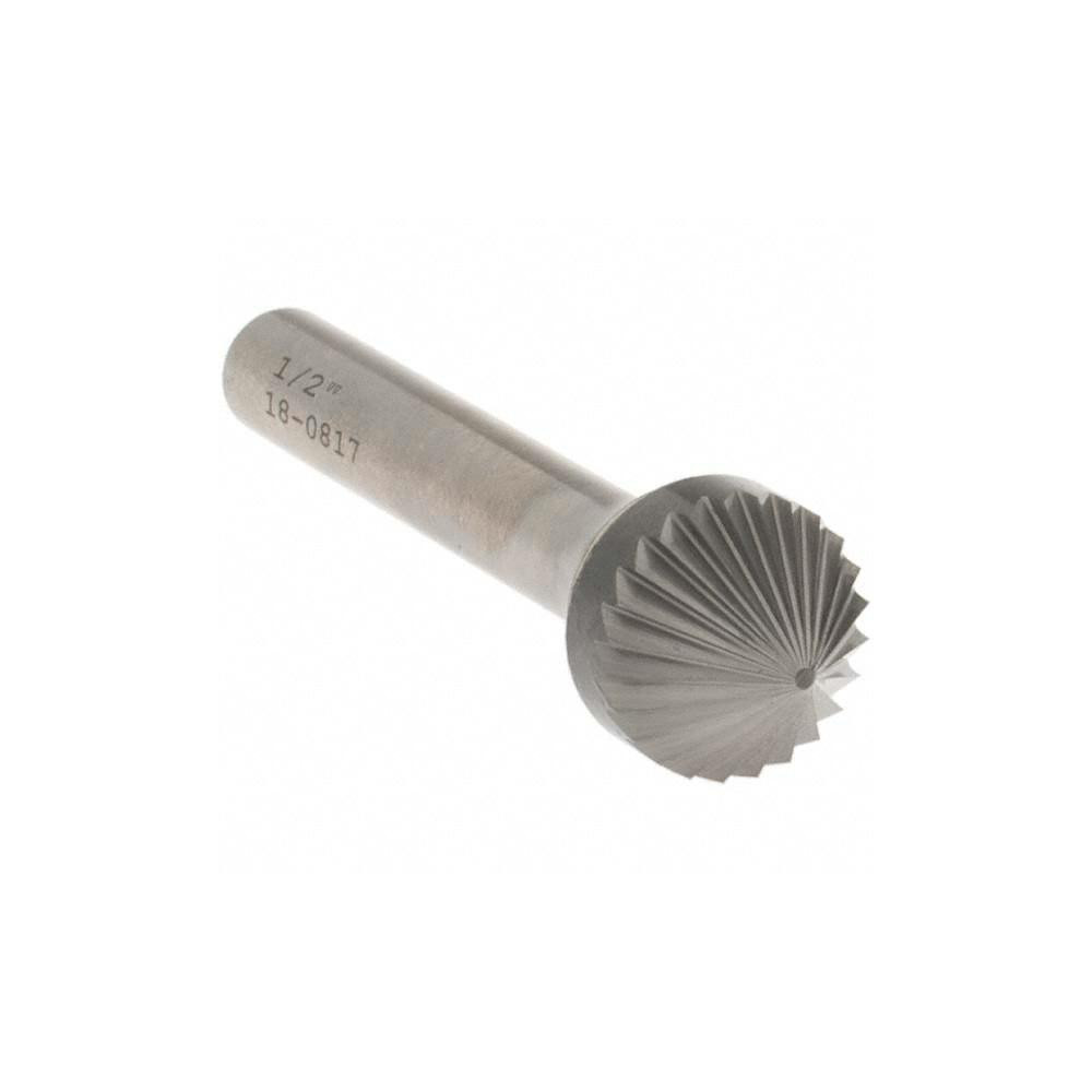 OSG Countersink: 1/2" Head Dia, 90.00 deg Included Angle, 24 Flute, Solid Carbide, Right Hand Cut - 701-5002