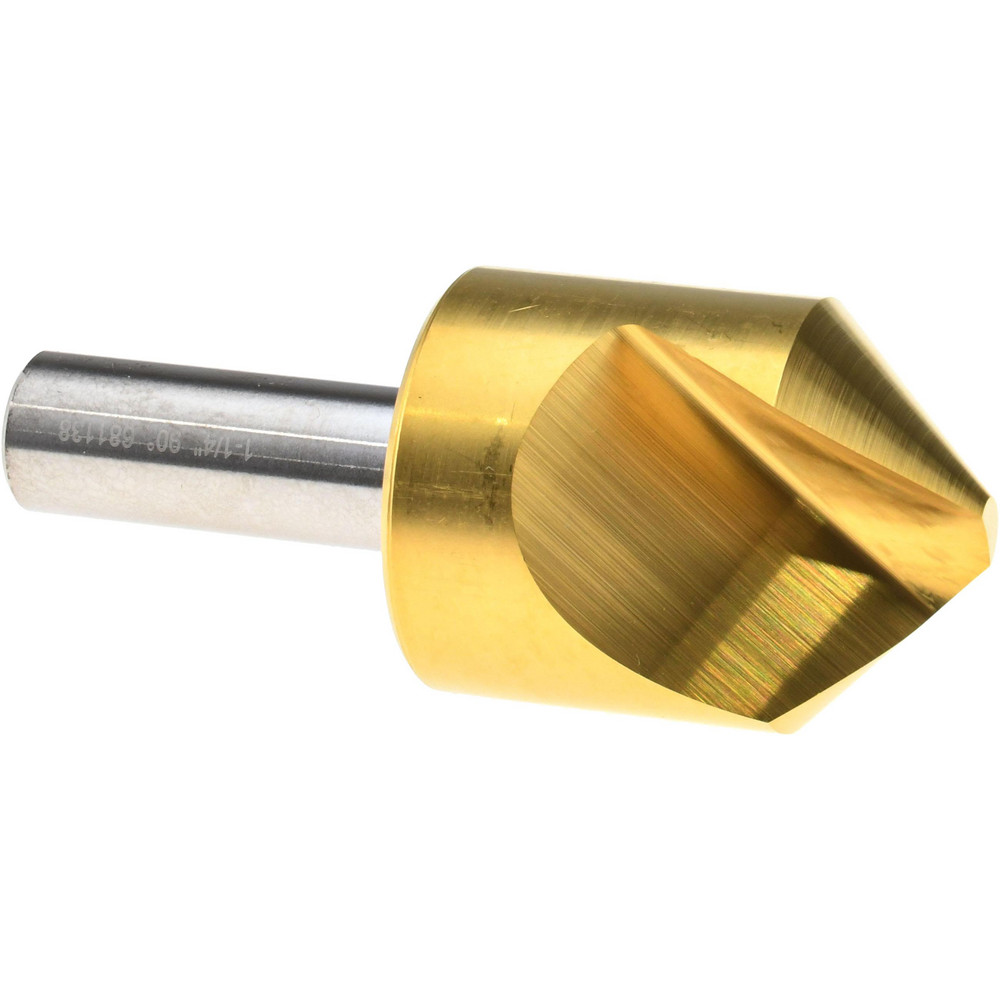 Magafor Countersink: 8.0000 mm Head Dia, 90.00 deg Included Angle, 3 Flute, Cobalt Steel, Right Hand Cut - 84483108000