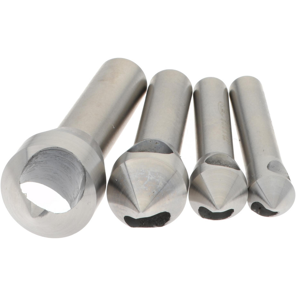Keo Countersink Set: 4 Pc, 5/16 to 5/8" Head Dia, 0 Flute, 82 deg Included Angle - 919-000-216