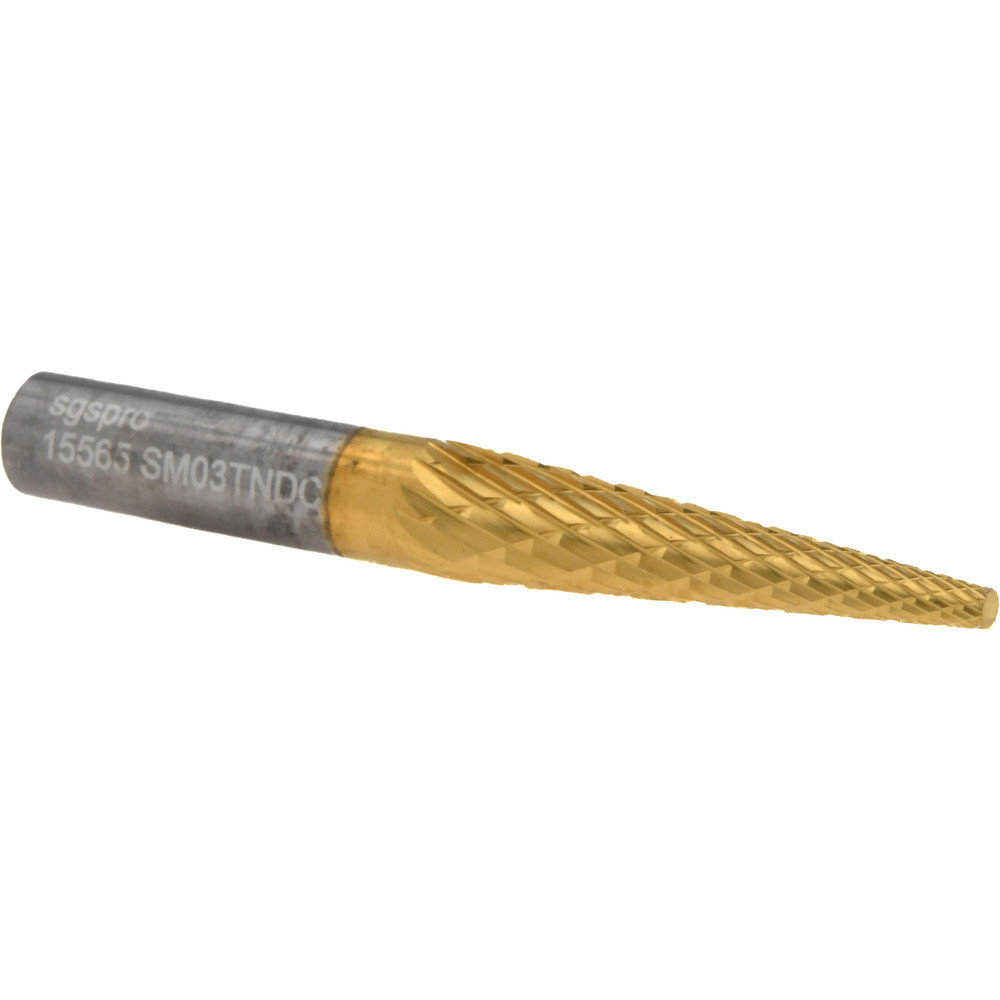 Made in USA Abrasive Burr: 1/4" Cut Dia - 22412