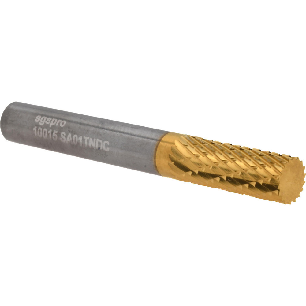 Made in USA Abrasive Burr: 1/4" Cut Dia - 22412