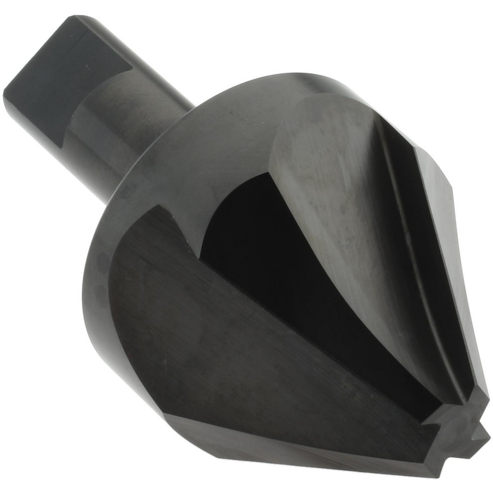 Hertel Countersink: 2" Head Dia, 60.00 deg Included Angle, 4 Flute, High-Speed Steel, Right Hand Cut - GX89329734