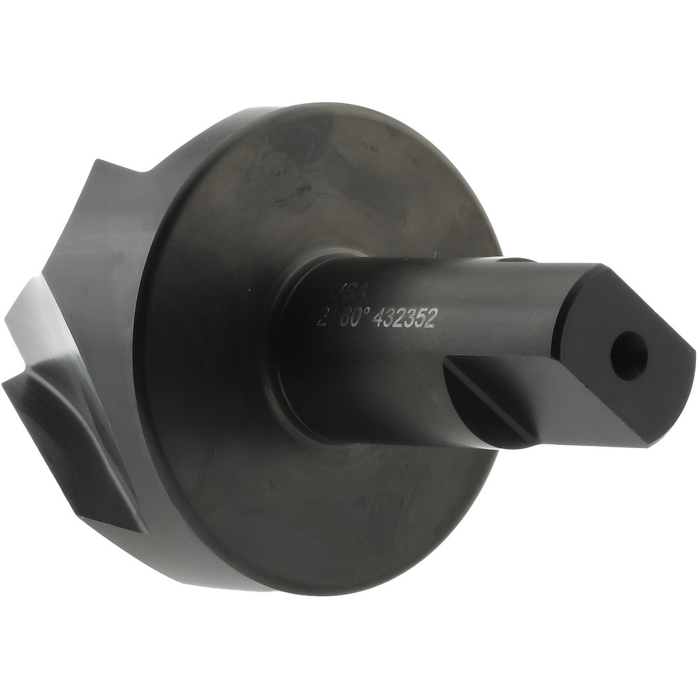 Hertel Countersink: 2" Head Dia, 60.00 deg Included Angle, 4 Flute, High-Speed Steel, Right Hand Cut - GX89329734