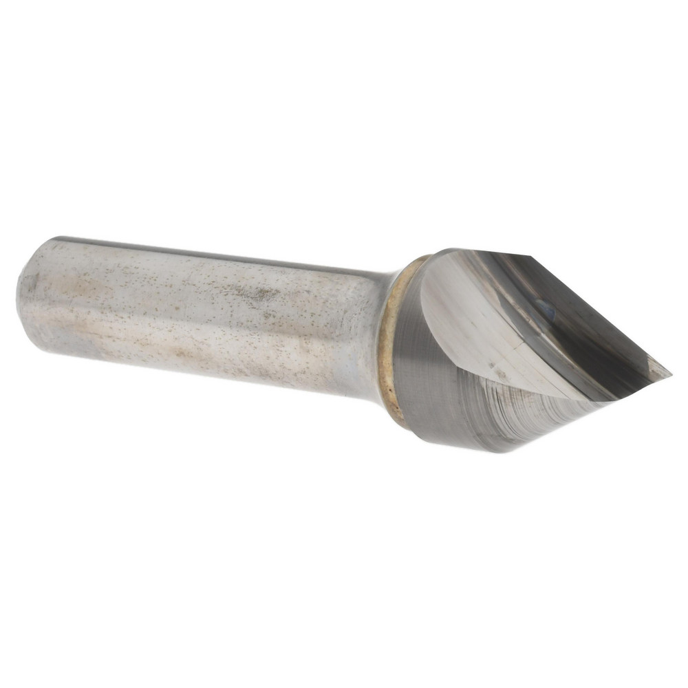 Hertel Countersink: 3/4" Head Dia, 60.00 deg Included Angle, 1 Flute, Solid Carbide, Right Hand Cut - 331-008550