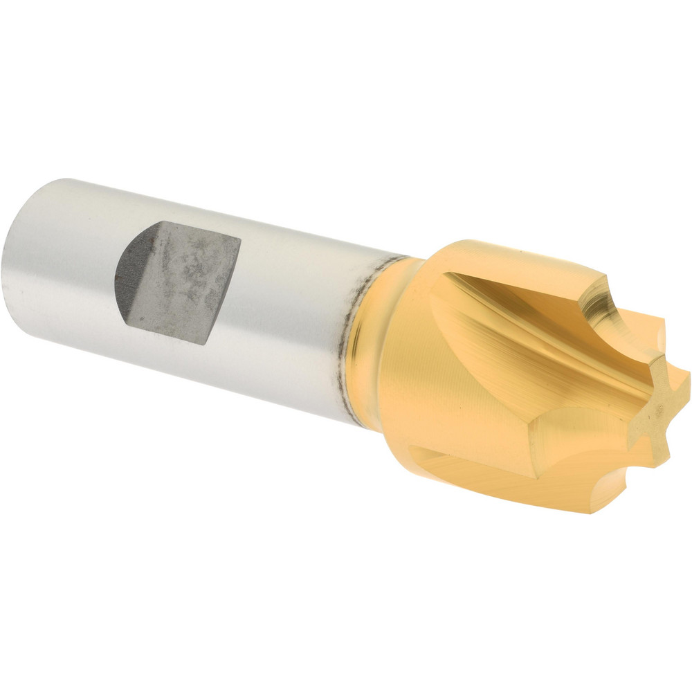 Melin Tool Countersink: 1-1/4" Head Dia, 120.00 deg Included Angle, 4 Flute, High-Speed Steel, Right Hand Cut - 18691