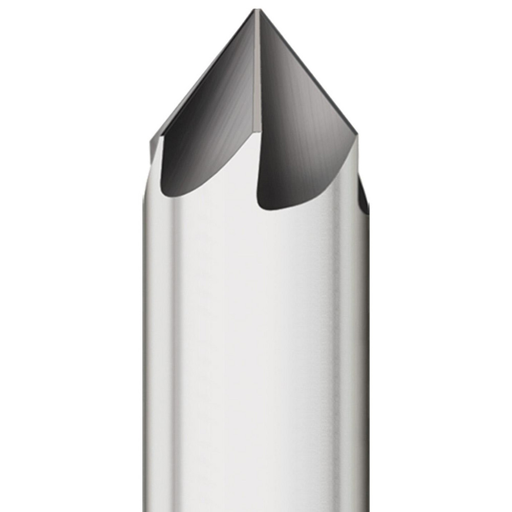 Titan USA Countersink: 1/4" Head Dia, 120.00 deg Included Angle, 6 Flute, Solid Carbide, Right Hand Cut - CS36192