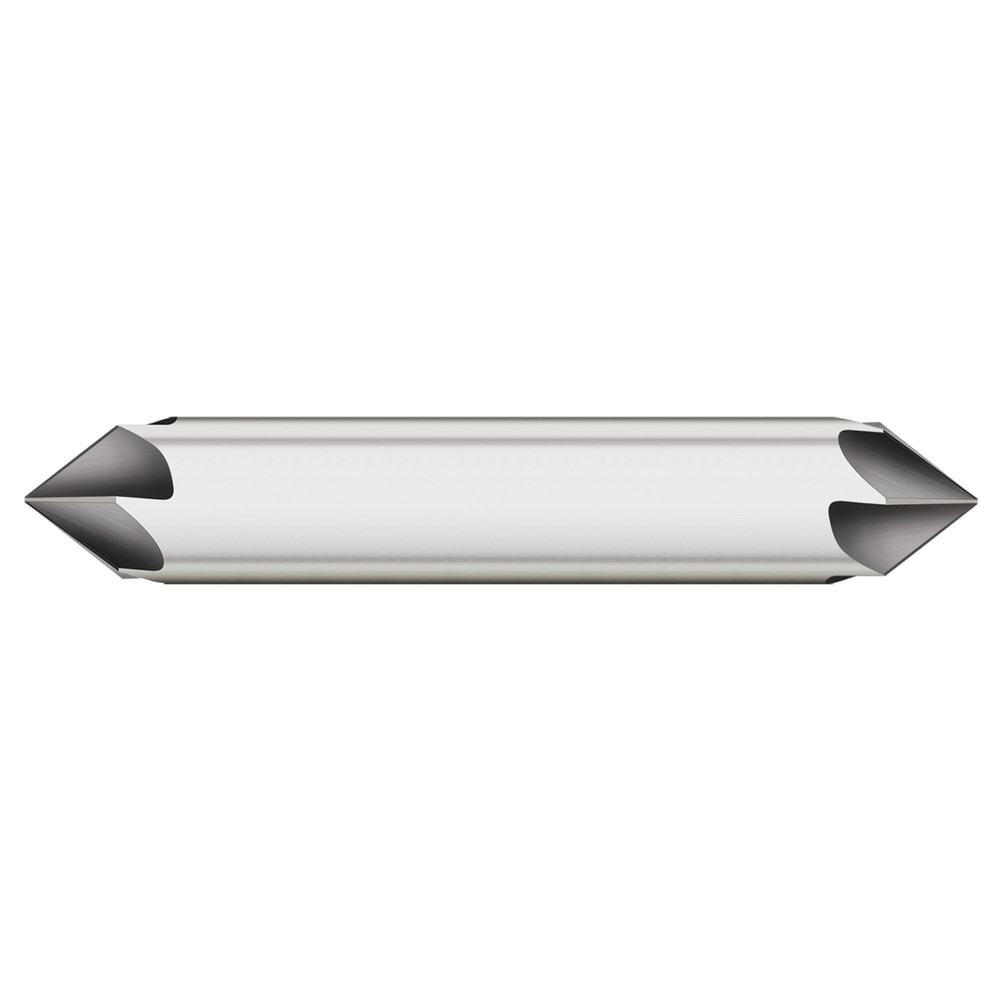 Titan USA Countersink: 1/4" Head Dia, 120.00 deg Included Angle, 6 Flute, Solid Carbide, Right Hand Cut - CS36192