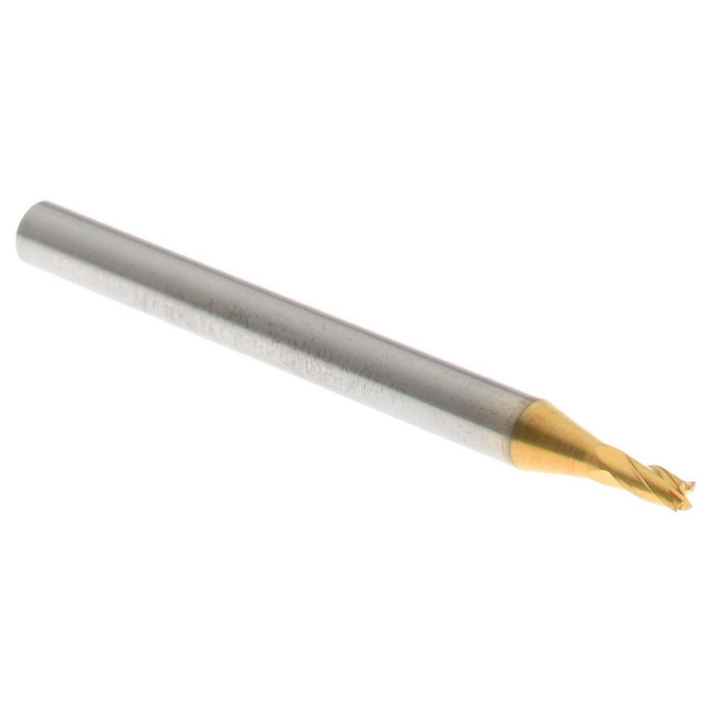 Accupro Chamfer Mill: 1/8" Dia, 1/8" Shank Dia, 82 deg, 2 Flute, Solid Carbide, Single End - 2500264