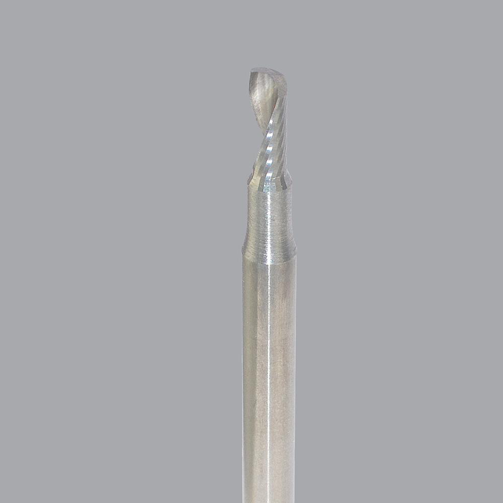 Accupro Chamfer Mill: 1/8" Dia, 1/8" Shank Dia, 82 deg, 2 Flute, Solid Carbide, Single End - 2500264