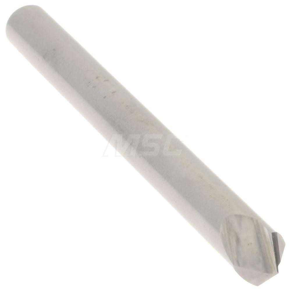 Accupro Chamfer Mill: 1/8" Dia, 1/8" Shank Dia, 82 deg, 2 Flute, Solid Carbide, Single End - 2500264