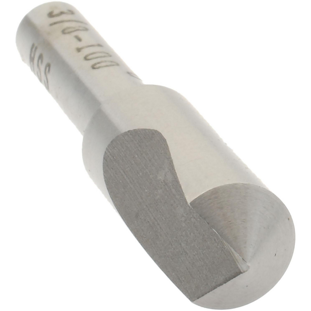 Value Collection Countersink: 3/8" Head Dia, 100.00 deg Included Angle, 1 Flute, High-Speed Steel, Right Hand Cut - SC10100024
