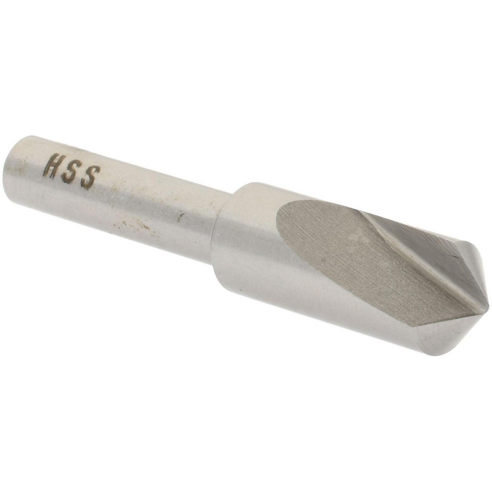 Value Collection Countersink: 3/8" Head Dia, 100.00 deg Included Angle, 1 Flute, High-Speed Steel, Right Hand Cut - SC10100024