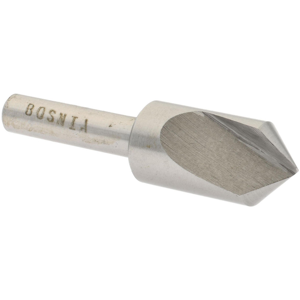 Value Collection Countersink: 3/8" Head Dia, 100.00 deg Included Angle, 1 Flute, High-Speed Steel, Right Hand Cut - SC10100024
