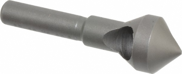 Value Collection Countersink Set: 9 Pc, 3/16 to 1" Head Dia, 1 Flute, 100 deg Included Angle - SC101009S