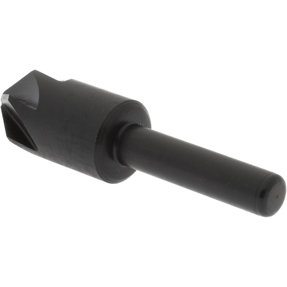 Keo Countersink: 1/2" Head Dia, 82.00 deg Included Angle, 6 Flute, High-Speed Steel, Right Hand Cut - 919-000-344
