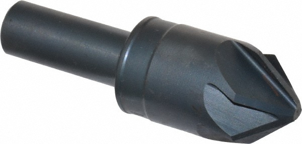 Melin Tool Countersink: 7/8" Head Dia, 82.00 deg Included Angle, 1 Flute, High-Speed Steel, Right Hand Cut - 19207