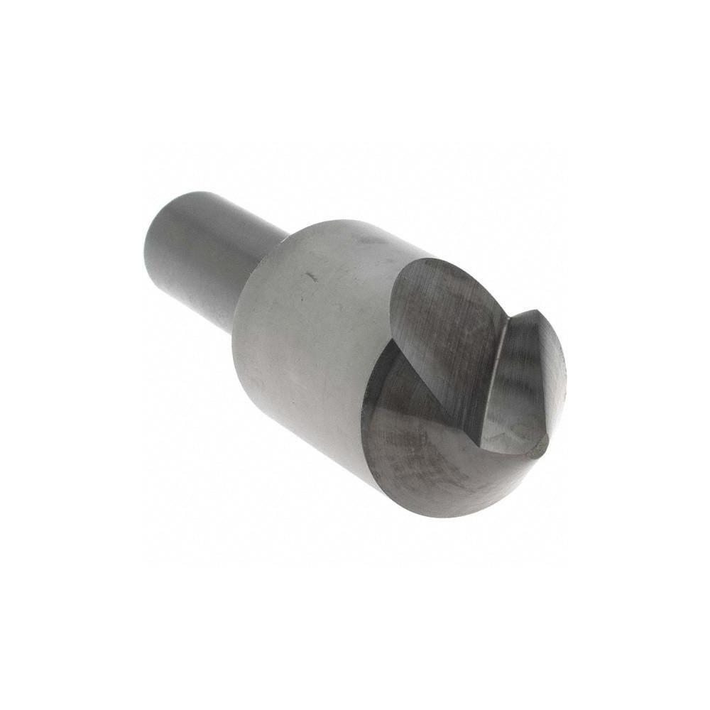 Melin Tool Countersink: 7/8" Head Dia, 82.00 deg Included Angle, 1 Flute, High-Speed Steel, Right Hand Cut - 19207
