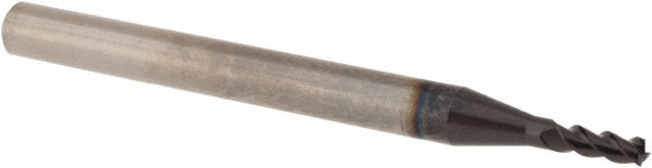 Guhring Chamfer Mill: 10.00 mm Dia, 10.00 mm Shank Dia, 90 deg, 4 Flute, Solid Carbide, Single End - 9067130100000