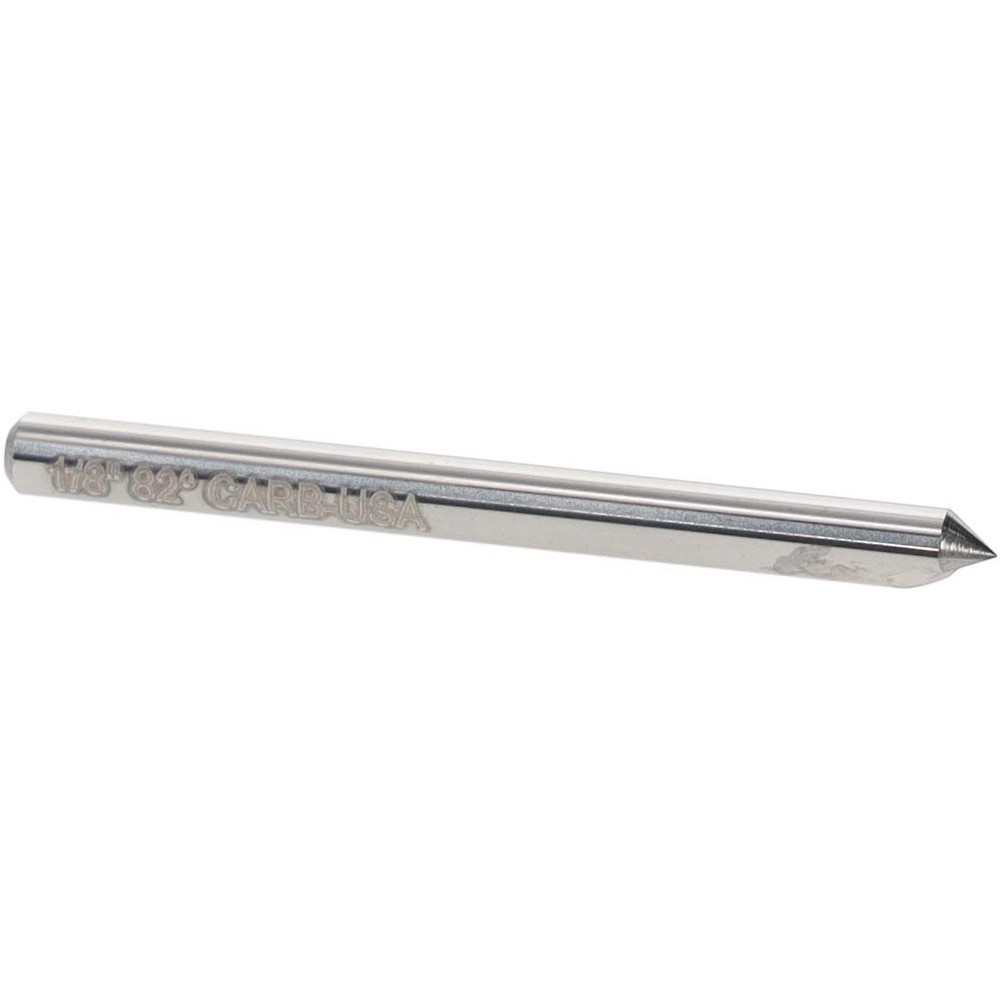 M.A. Ford® Countersink: 1/8" Head Dia, 82.00 deg Included Angle, 1 Flute, Solid Carbide, Right Hand Cut - 60012502