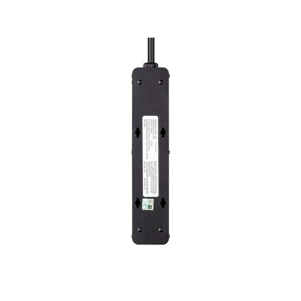 Monoprice Heavy Duty 6 Outlet Metal Surge Power Strip_ 540 Joules_ with 6ft Cord - 35098