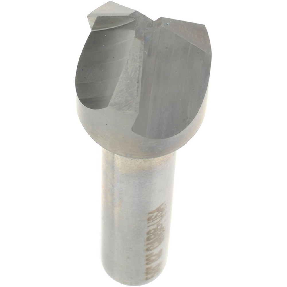 Hertel Countersink: 5/8" Head Dia, 82.00 deg Included Angle, 3 Flute, Solid Carbide, Right Hand Cut - 333-007060