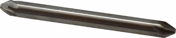 Hertel Countersink: 3/16" Head Dia, 60.00 deg Included Angle, 6 Flute, High-Speed Steel, Right Hand Cut - GX89331383