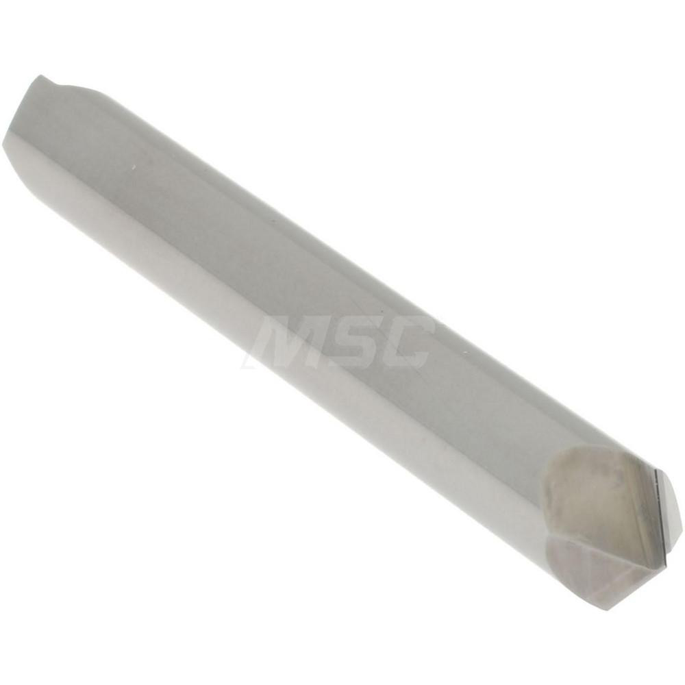 Accupro Chamfer Mill: 3/16" Dia, 3/16" Shank Dia, 90 deg, 2 Flute, Solid Carbide, Double End - 2500025