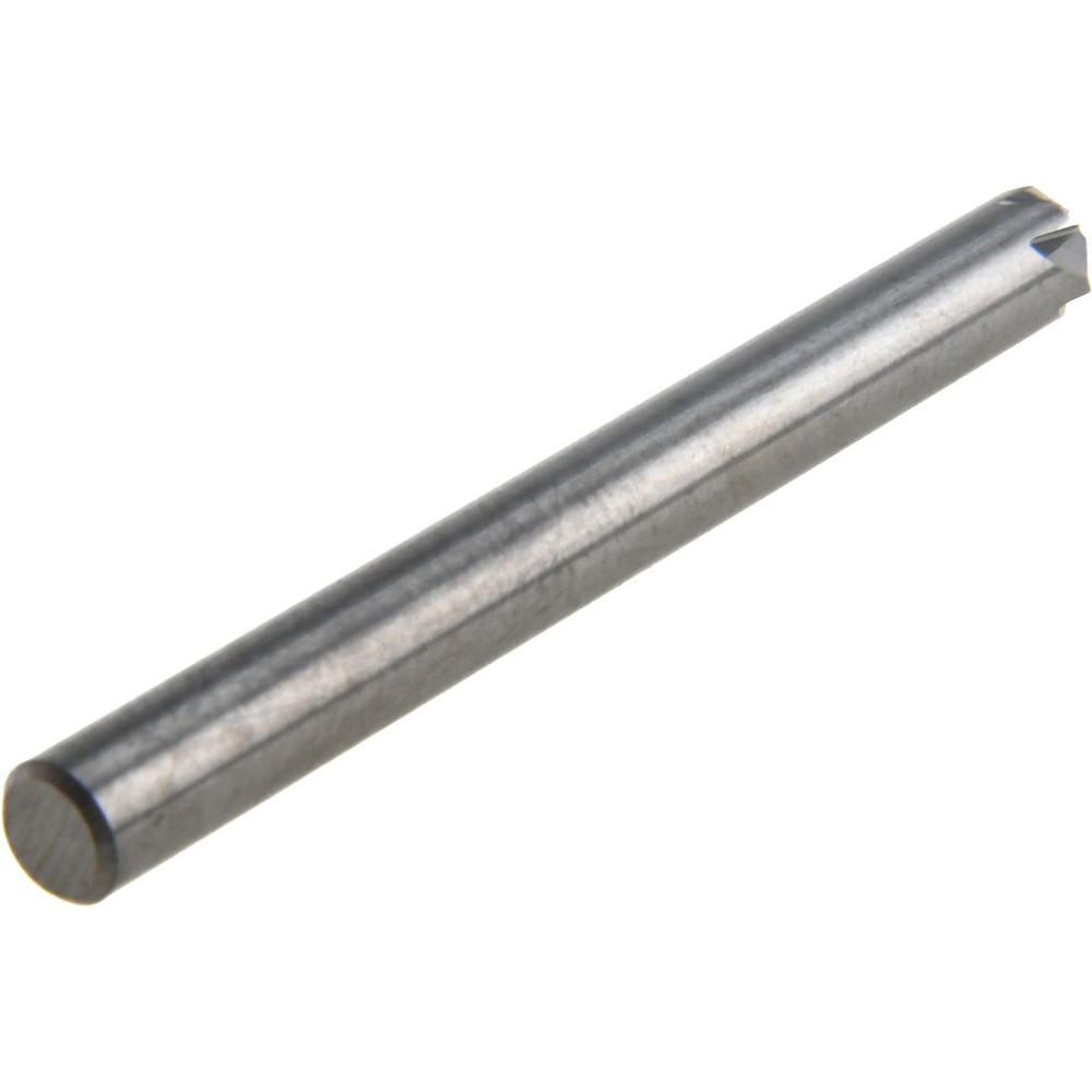 Hertel Countersink: 3/16" Head Dia, 82.00 deg Included Angle, 6 Flute, Solid Carbide, Right Hand Cut - 336-002060