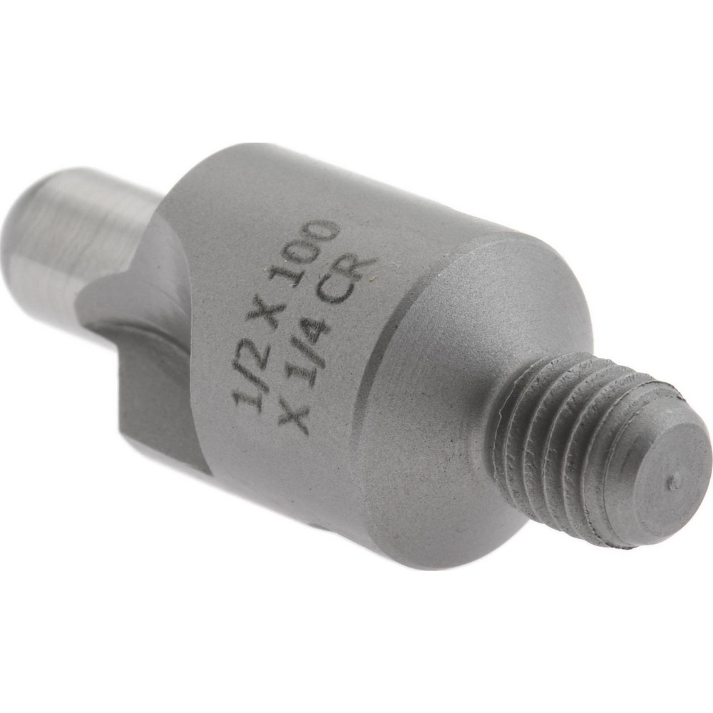 Made in USA 1-1/8" OAL, 1/2" Head Dia, 2 Flute, 100° Incl Angle, Integral Pilot, Adjustable Stop Countersink - 152-2-100-.1285