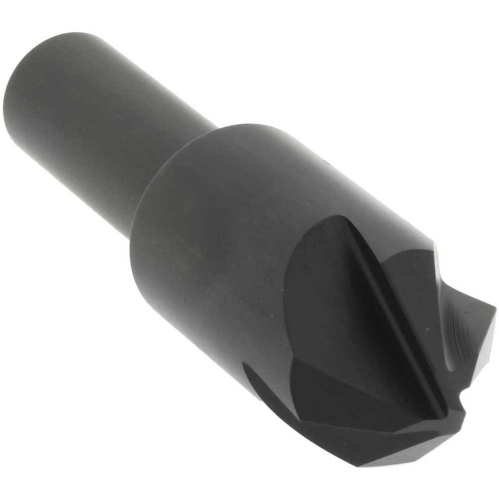 Hertel Countersink: 3/4" Head Dia, 82.00 deg Included Angle, 4 Flute, High-Speed Steel, Right Hand Cut - GX89336960