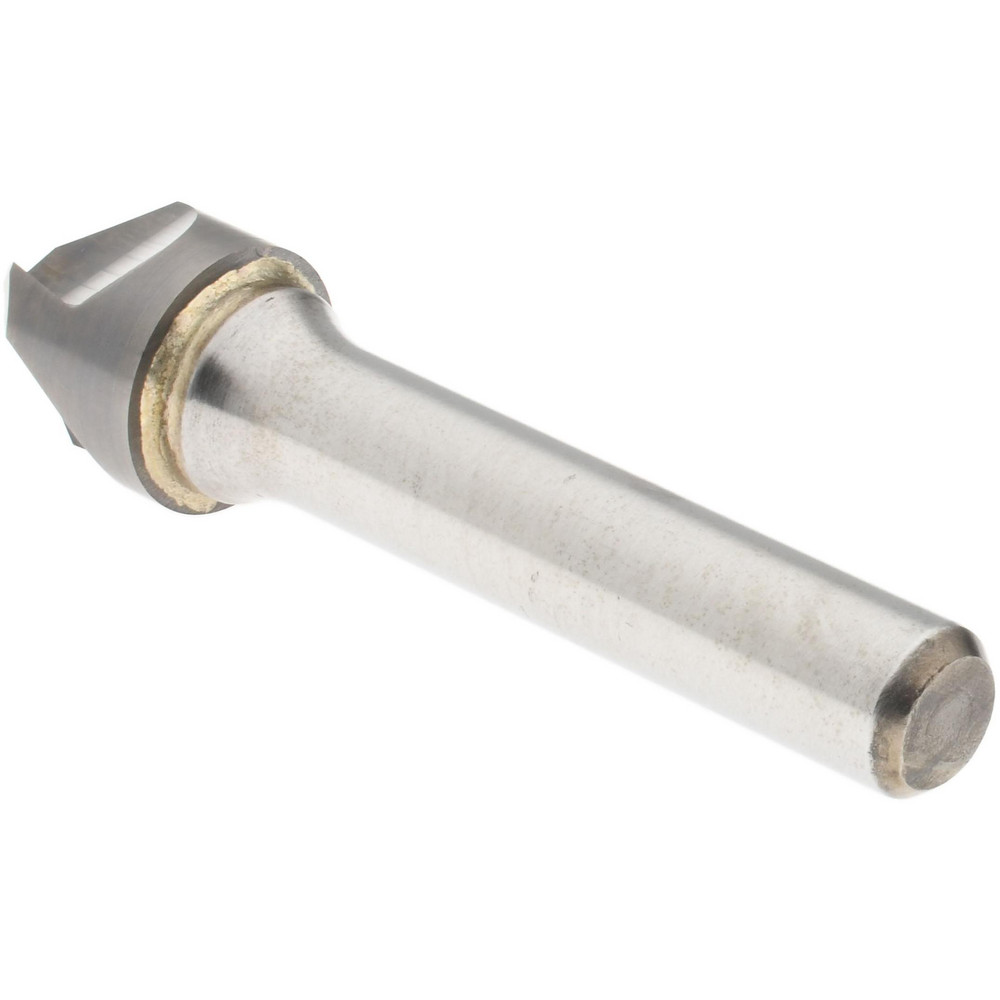 Hertel Countersink: 5/8" Head Dia, 90.00 deg Included Angle, 3 Flute, Solid Carbide, Right Hand Cut - 333-007070