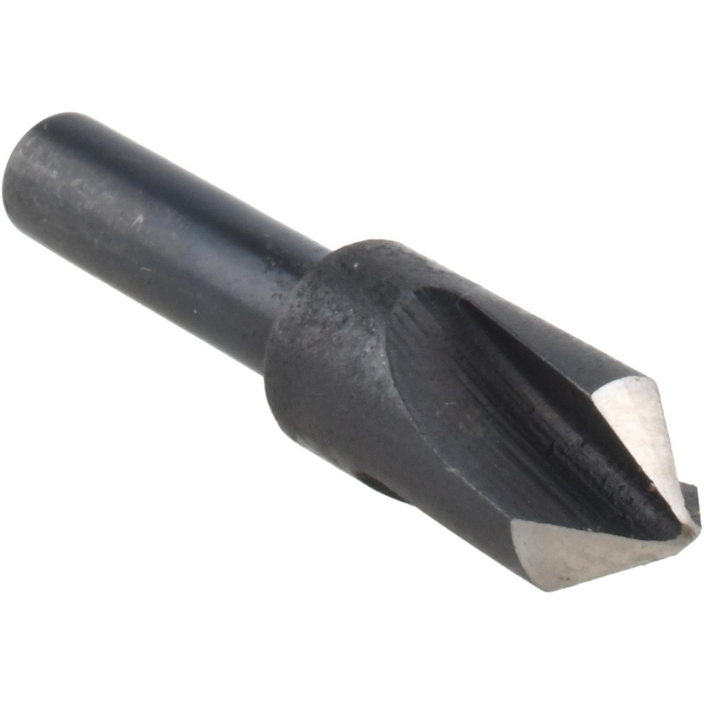 Cleveland Countersink: 3/8" Head Dia, 82.00 deg Included Angle, 3 Flute, High-Speed Steel, Right Hand Cut - C46157