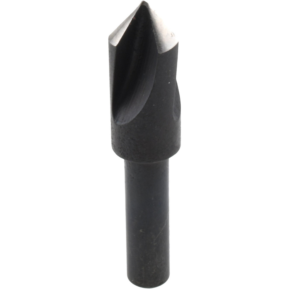 Cleveland Countersink: 3/8" Head Dia, 82.00 deg Included Angle, 3 Flute, High-Speed Steel, Right Hand Cut - C46157