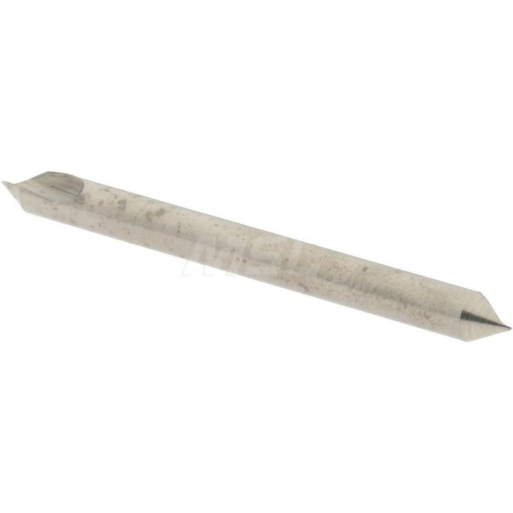 Hertel Countersink: 1/8" Head Dia, 60.00 deg Included Angle, 1 Flute, Solid Carbide, Right Hand Cut - 331-201050