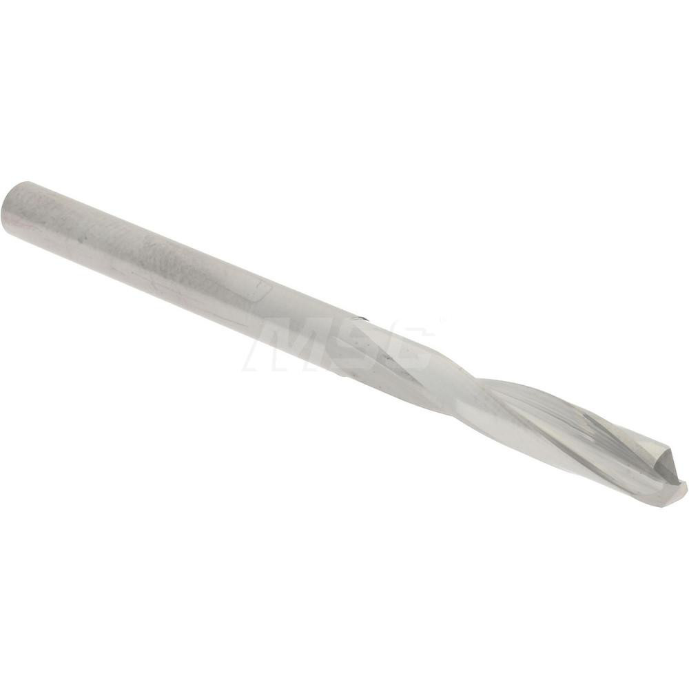Hertel Countersink: 1/4" Head Dia, 60.00 deg Included Angle, 6 Flute, Solid Carbide, Right Hand Cut - 336-203050