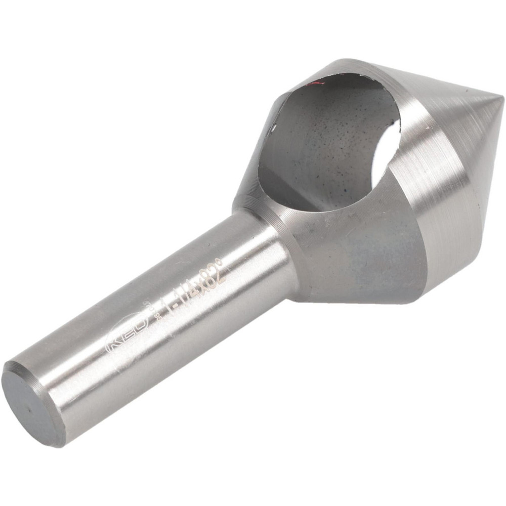 Keo Countersink: 1-1/4" Head Dia, 82.00 deg Included Angle, 0 Flute, Cobalt Steel, Right Hand Cut - 919-000-214