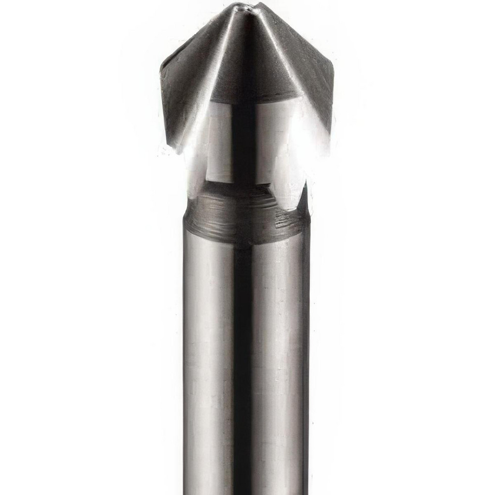 Dormer Pramet Countersink: 12.4000 mm Head Dia, 90.00 deg Included Angle, 3 Flute, High-Speed Steel, Right Hand Cut - 5973364