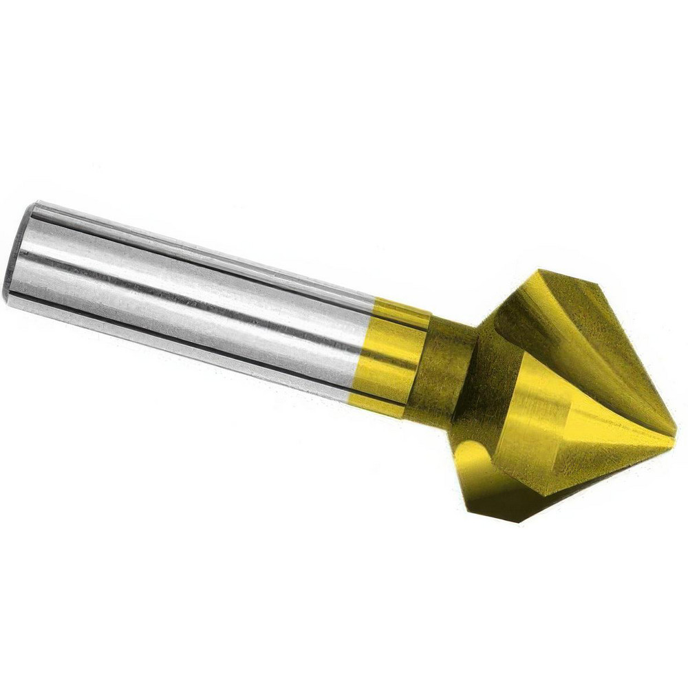 Magafor Countersink: 10.0000 mm Head Dia, 90.00 deg Included Angle, 3 Flute, Cobalt Steel, Right Hand Cut - 84483110000