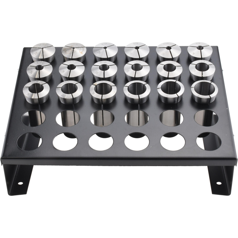 M.A. Ford® Countersink Set: 8 Pc, 1/8 to 1" Head Dia, 6 Flute, 100 deg Included Angle - 79800004