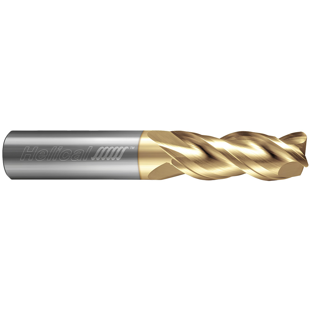 Harvey Tool Chamfer Mill: 3/8" Dia, 3/8" Shank Dia, 120 deg, 4 Flute, Solid Carbide, Single End - 888824-C3