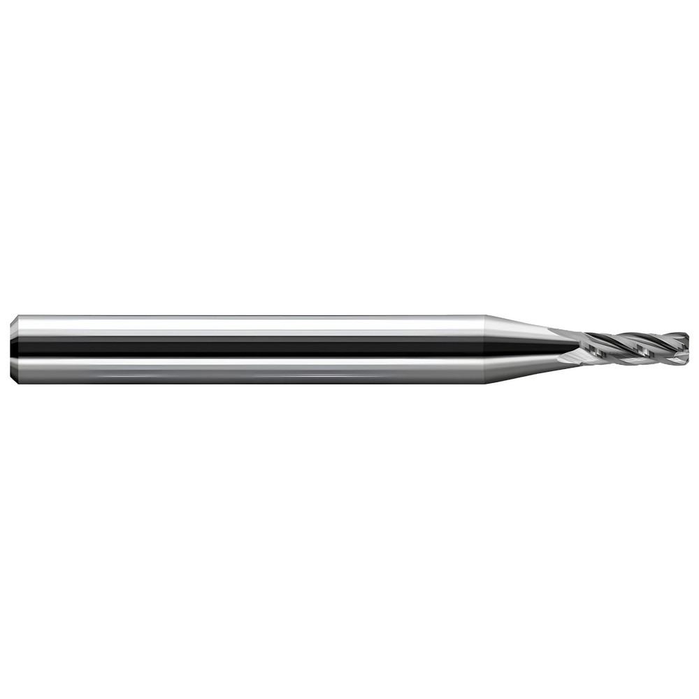 Harvey Tool Chamfer Mill: 3/64" Dia, 1/8" Shank Dia, 90 deg, 2 Flute, Solid Carbide, Single End - 999245