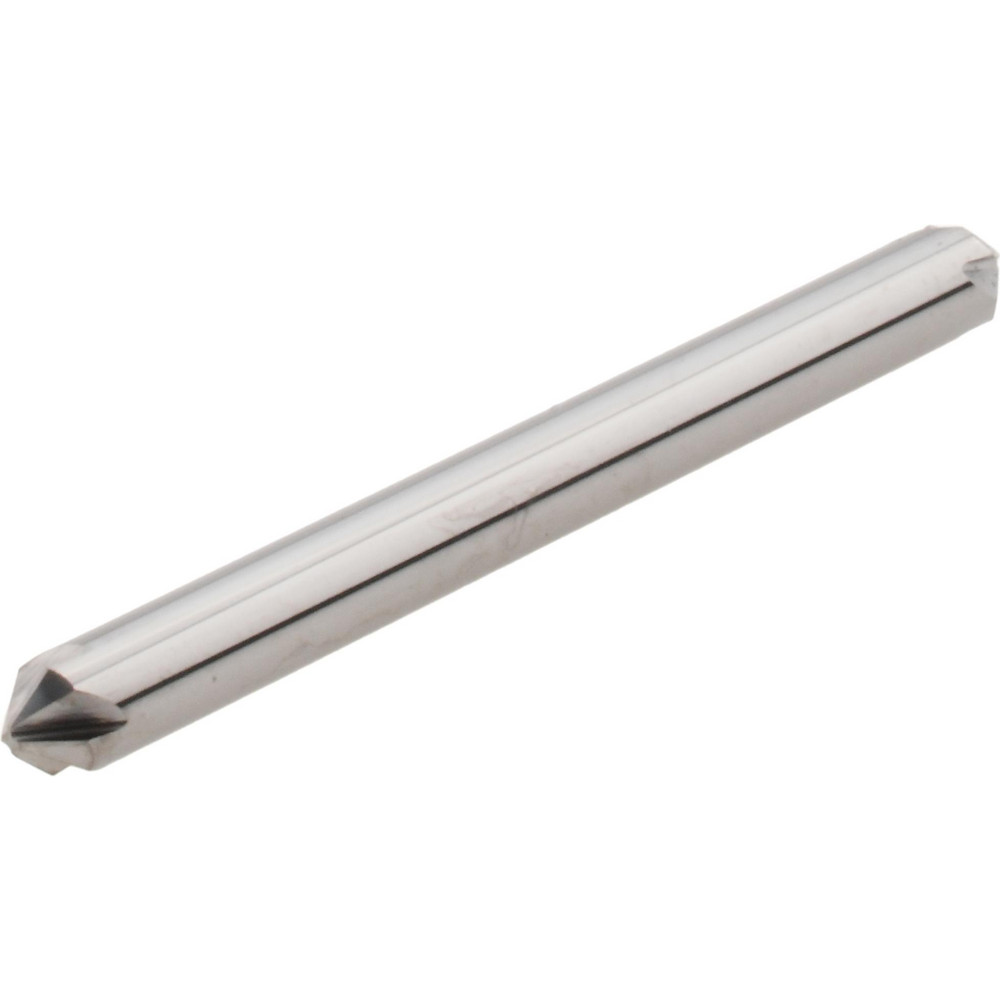 Hertel Countersink: 3/16" Head Dia, 90.00 deg Included Angle, 4 Flute, Solid Carbide, Right Hand Cut - 334-302070