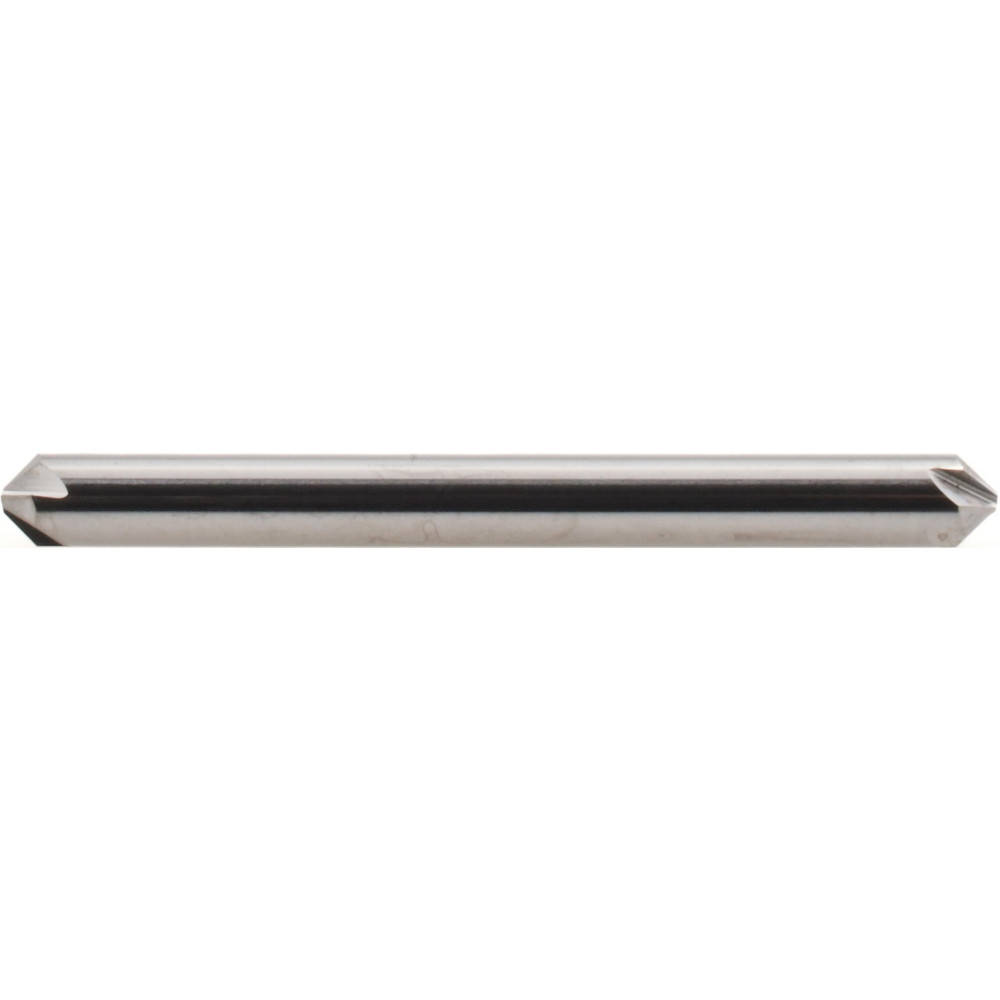 Hertel Countersink: 3/16" Head Dia, 90.00 deg Included Angle, 4 Flute, Solid Carbide, Right Hand Cut - 334-302070