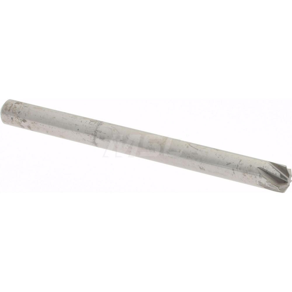 Hertel Countersink: 1/8" Head Dia, 120.00 deg Included Angle, 6 Flute, Solid Carbide, Right Hand Cut - 336-001090