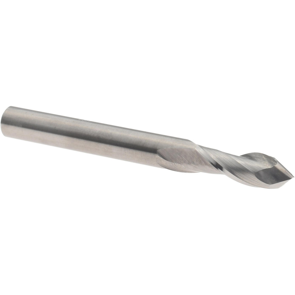 Accupro Chamfer Mill: 1/4" Dia, 1/4" Shank Dia, 120 deg, 4 Flute, Solid Carbide, Single End - 2500044