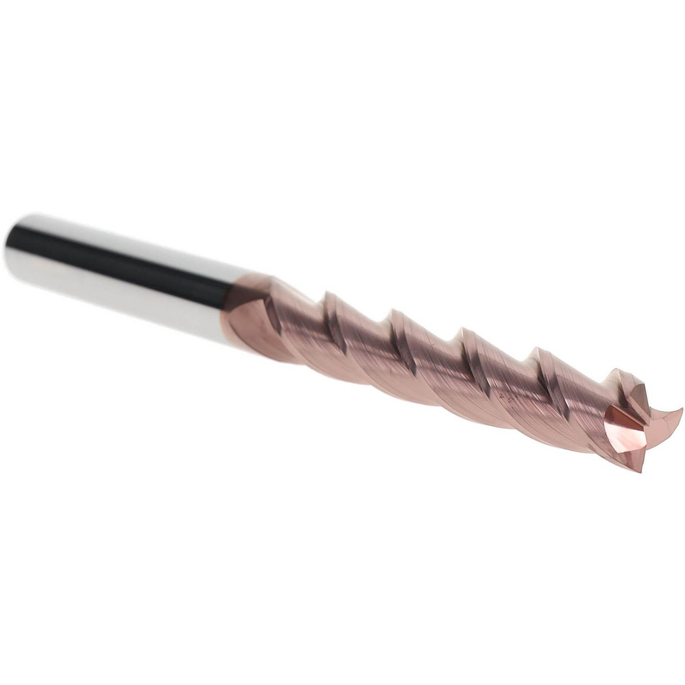 Helical Solutions Chamfer Mill: 1/4" Dia, 1/4" Shank Dia, 100 deg, 5 Flute, Solid Carbide, Single End - 88464